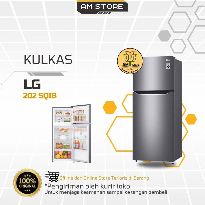 Jual Kulkas LG 202 SQIB 2 Pintu Shopee Indonesia