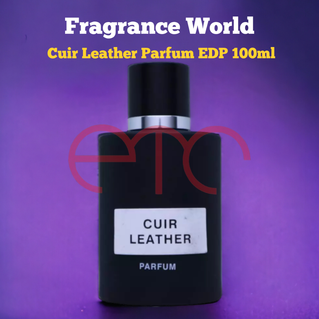 Jual Parfum Fragrance World Cuir Leather Parfum EDP 100ml For Unisex