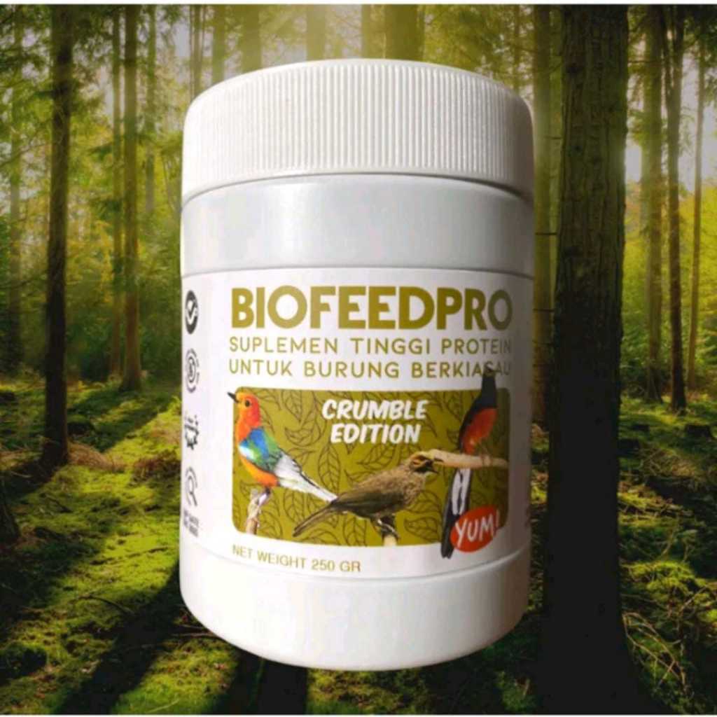 Jual Biofeedpro Crumble Pakan Pengganti Kroto Jangkrik Untuk Burung