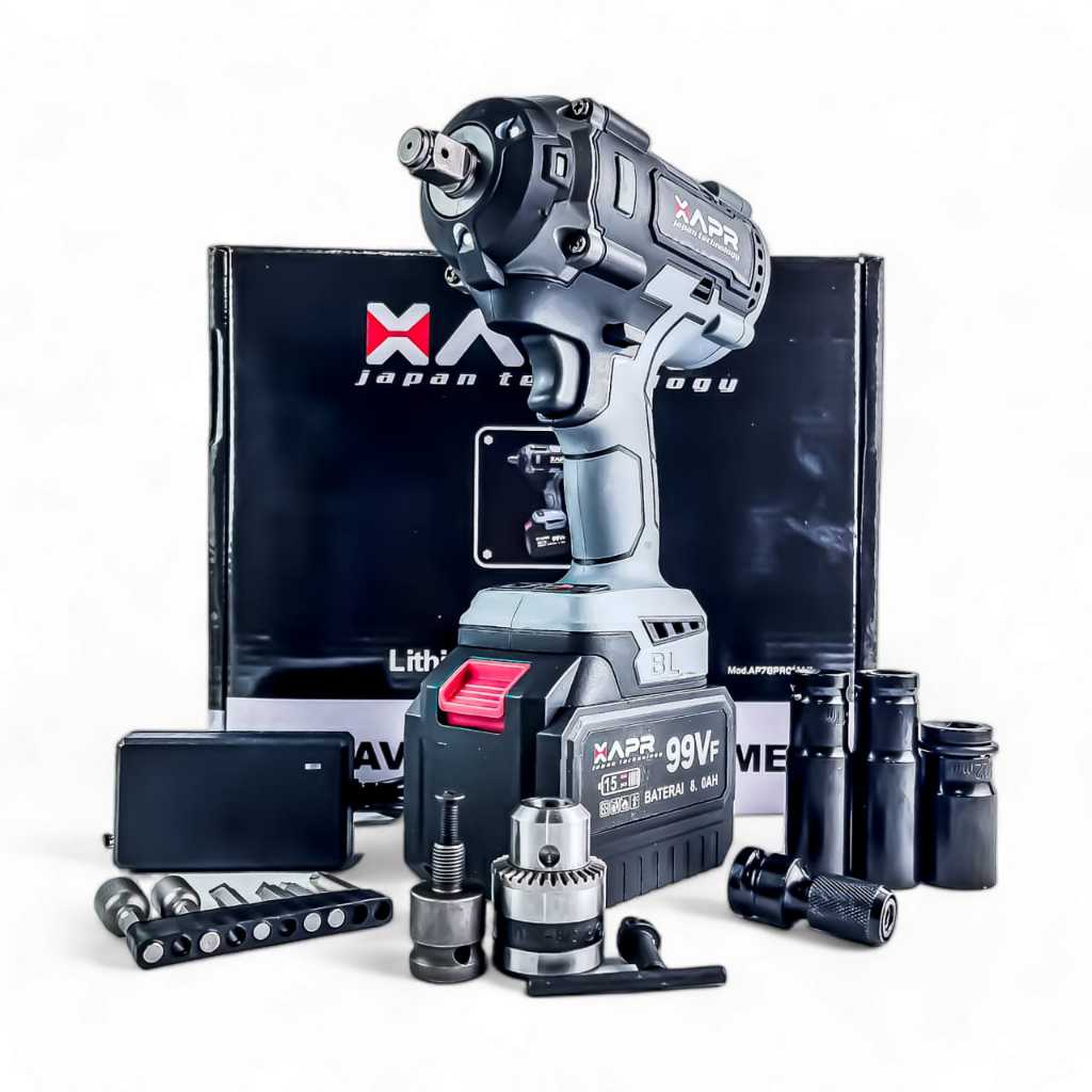 Jual IMPACT WRENCH AP78PROMAX JUMBO FACELIFT 99V 1850NM 1 2INCH APR