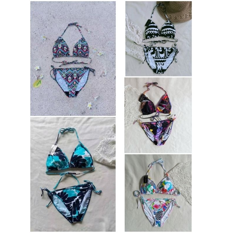 Jual BIKINI SET SEGITIGA TALI BIKINI SEXY SIZE M L XL XXL BAJU