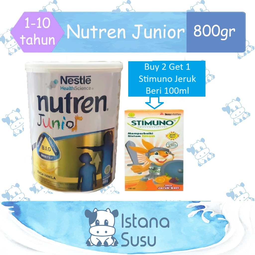 Jual Nutren Junior Prebio Susu Bubuk Kaleng 800gr Shopee Indonesia