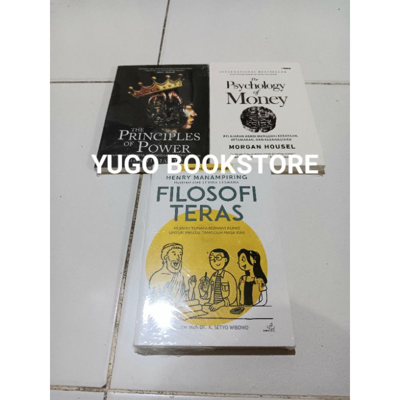 Jual Paket Buku The Principles Of Power The Psychology Of Money