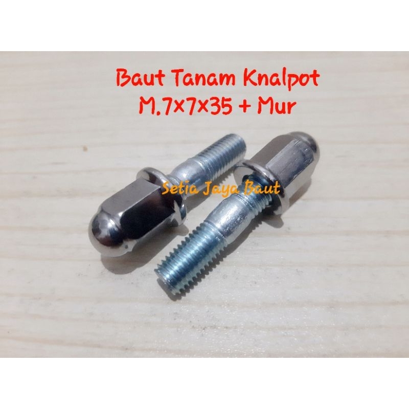 Jual Baut Tanam Knalpot Beat Vario 125 150 160 Scoopy Genio Pcx Adv