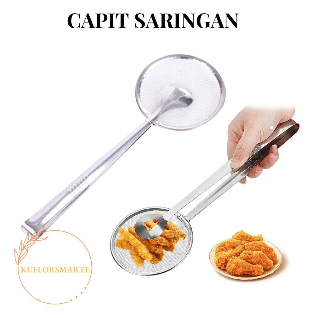 Jual Pencapit Gorengan In Dengan Tirisan Minyak Bahan Stainless