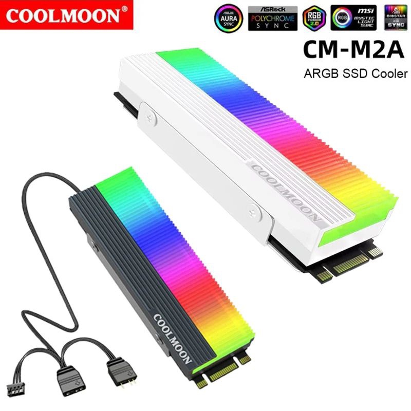 Jual Heatsink Cooler Pendingin Cooling Coolmoon Ssd M M Sata Nvme