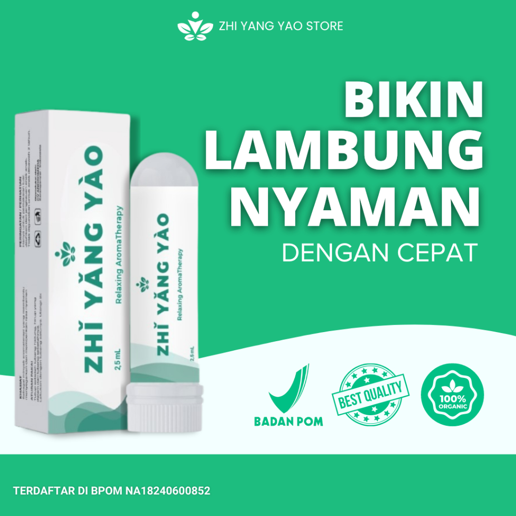 Jual Zhi Yang Yao Inhaler Obat Herbal Asam Lambung Maag Kronis Gerd