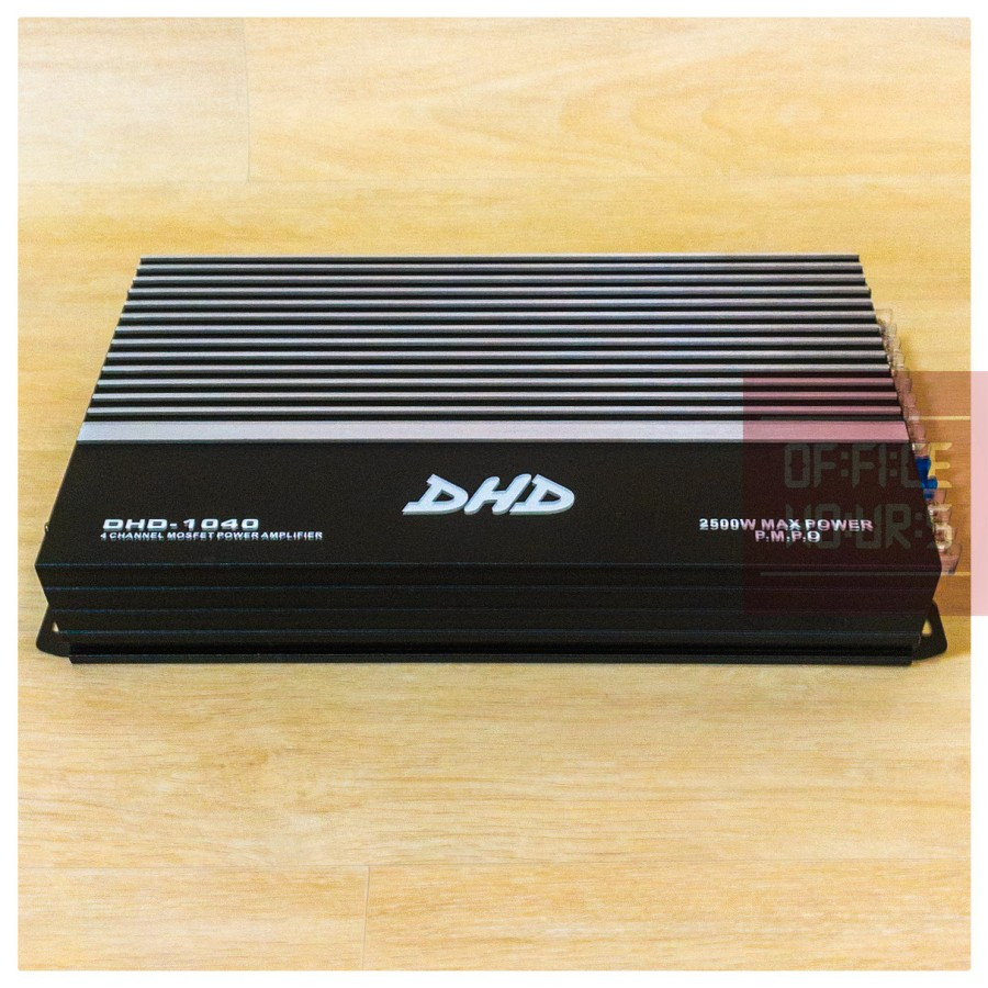 Jual Power Amplifier Channel Dhd Black And Silver Shopee Indonesia