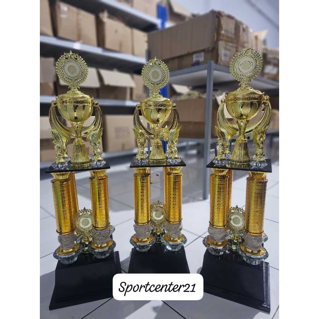 Jual PIALA CHAMPION PIALA 4 KAKI TROPHY TIANG 4 CUP PIALA TOP Shopee