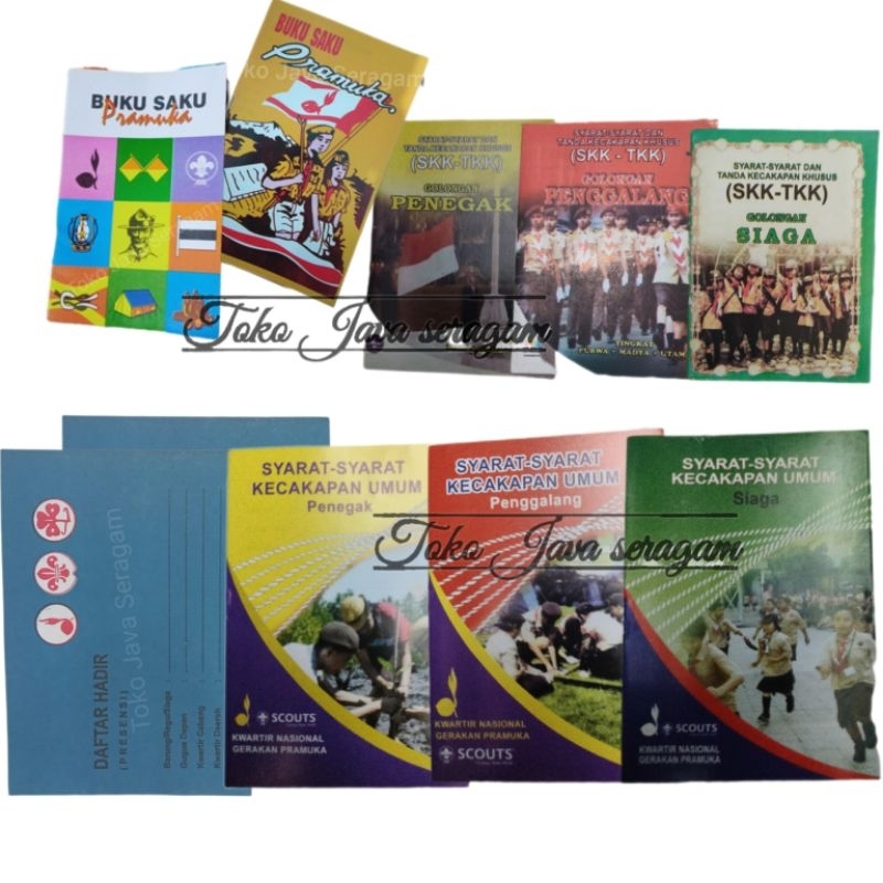 Jual Buku Absen Saku Pramuka SKU SKK TKK Siaga Penggalang Penegak