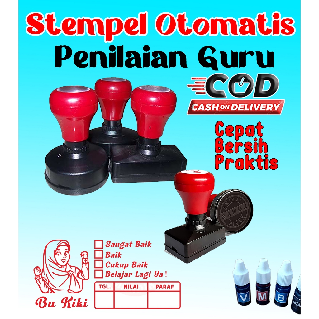 Jual Stempel Nilai Penilaian Koreksi Checked Reward Shopee