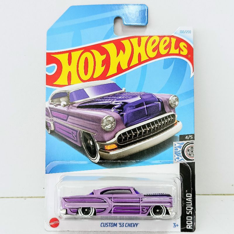 Jual Hot Wheels Hotwheels Treasure Hunt Reguler THR Custom 53 Chevy Shopee Indonesia