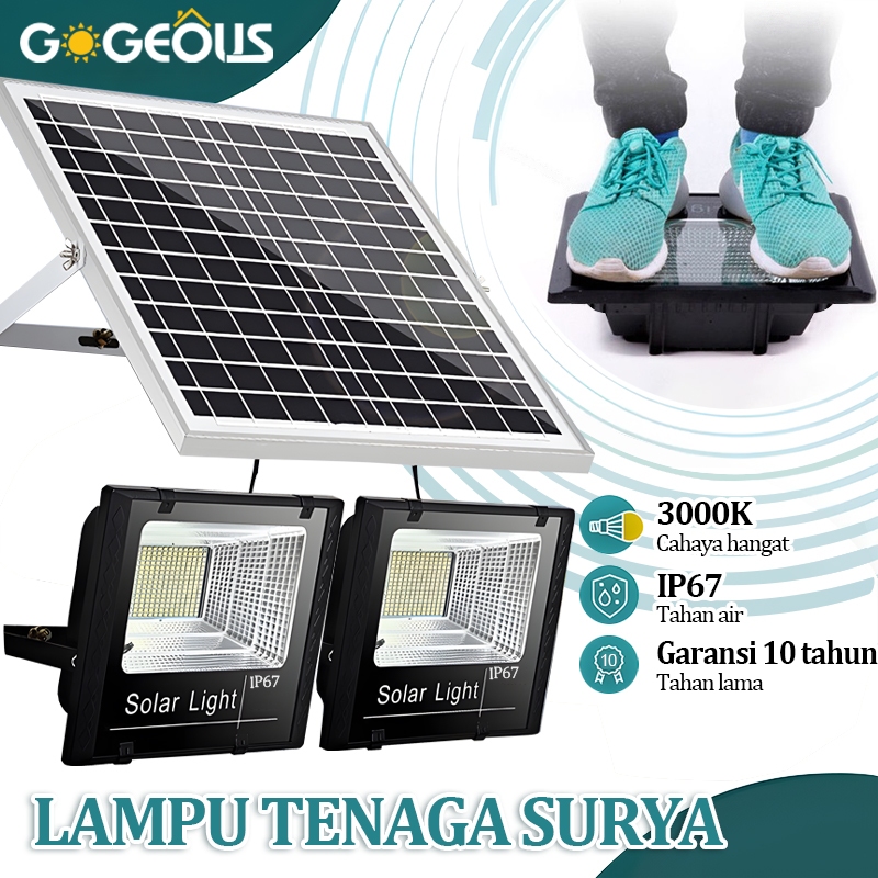 Jual Garansi Tahunlampu Tenaga Surya Outdoor Otomatis Cell Lampu