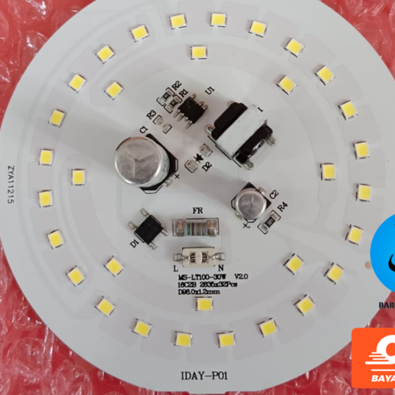 Jual Mesin Lampu LED AC 30w MSL Langsung Listrik 220v Mata LED PCB