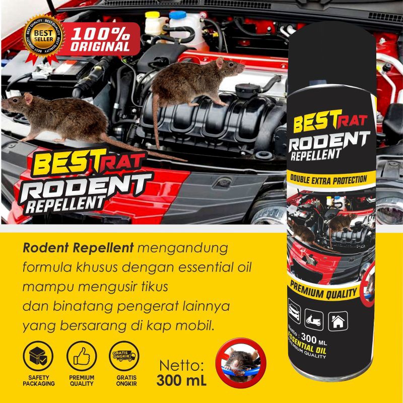 Jual Anti Rat Best Rat Rodent Repellent Anti Rat Pengusir Tikus 300ml