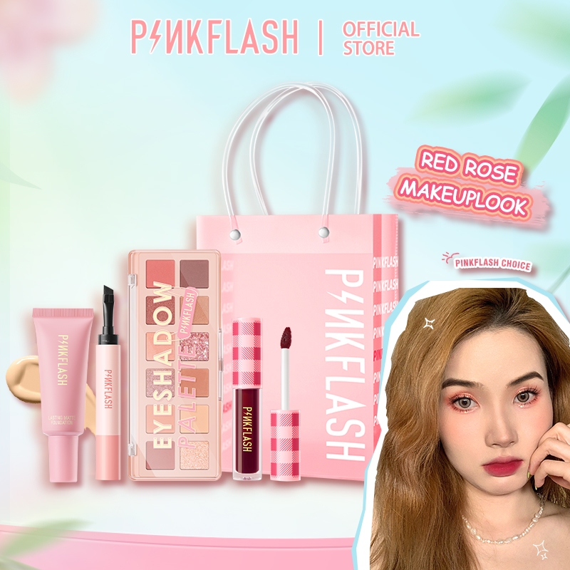 Jual Pinkflash Makeup Set Gift Set Pcs Set Shades Eyeshadow