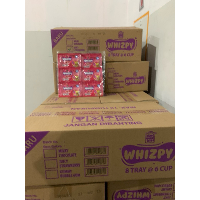 Jual Tini Wini Biti Whizpy Stroberry Kemasan Kardus Isi Pcs