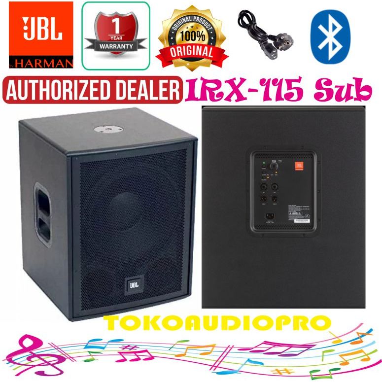 Jual Sub JBL IRX 115S 1300 Watt 15 Inch Powered Subwoofer Aktif IRX115S