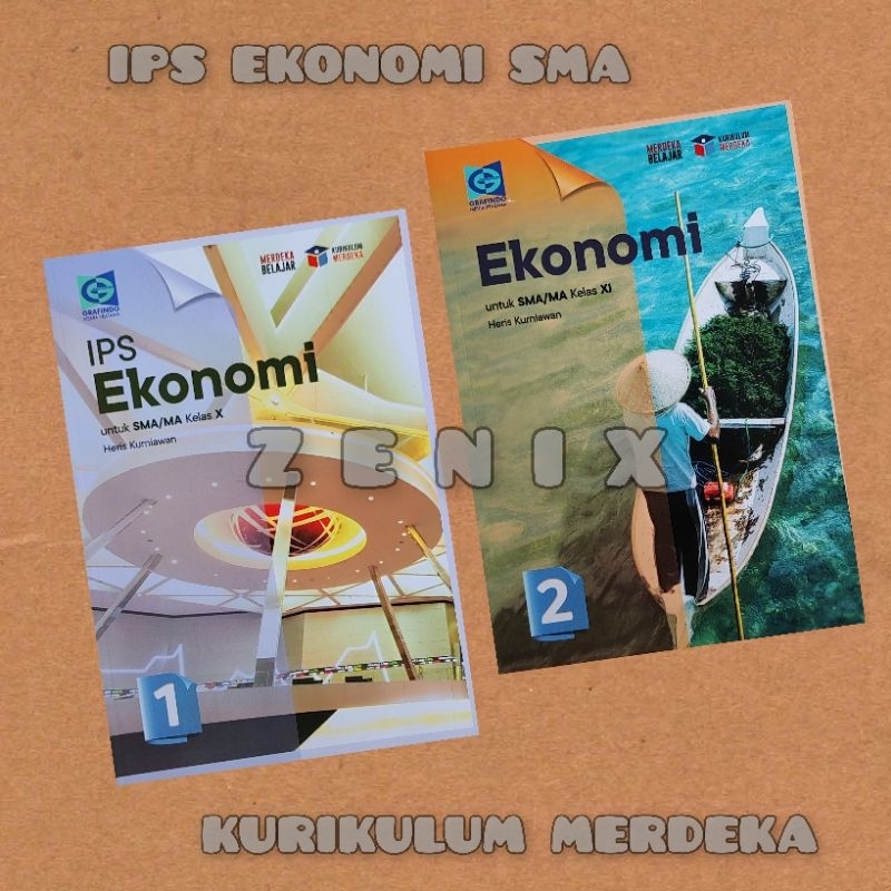 Jual Buku Ips Ekonomi SMA Kelas 10 11 X XI 1 2 Kurikulum Merdeka