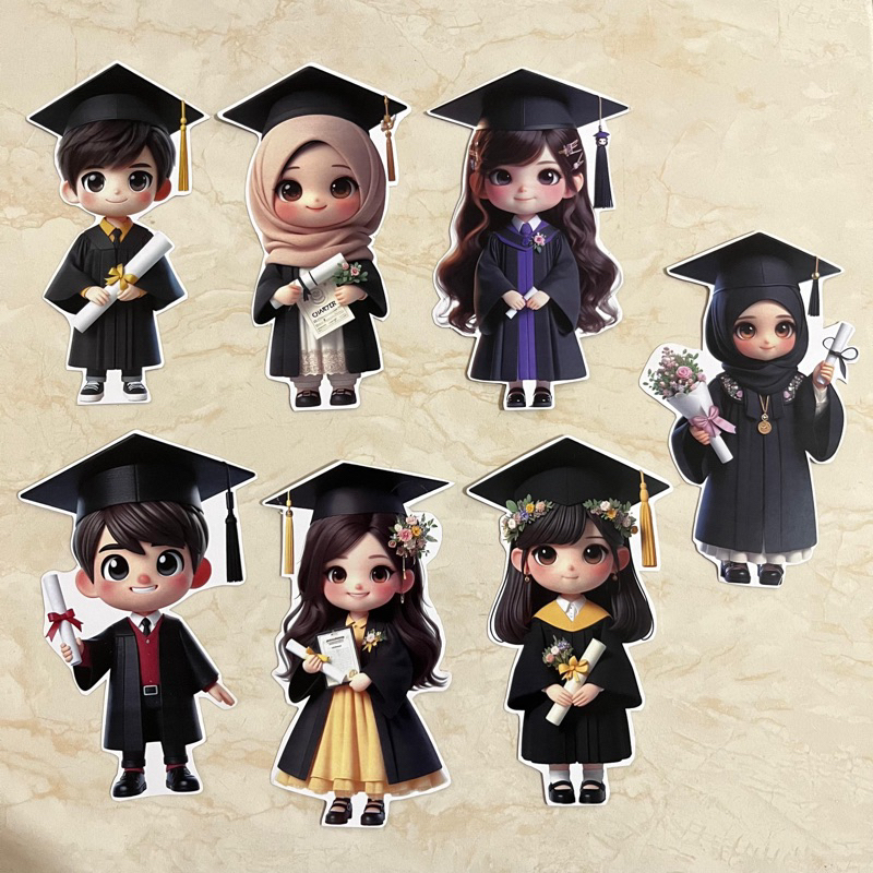 Jual Topper Wisuda Lucu Cm Topper Buket Wisuda Cm Topper Buket