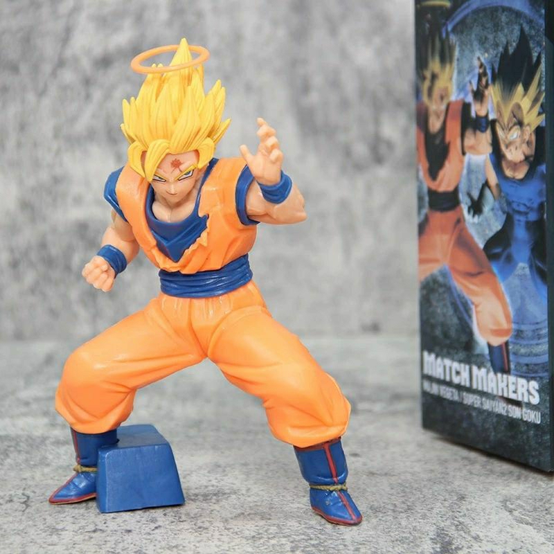 Jual Action Figure Dragon Ball Super Saiyan Son Goku Majin Vegeta