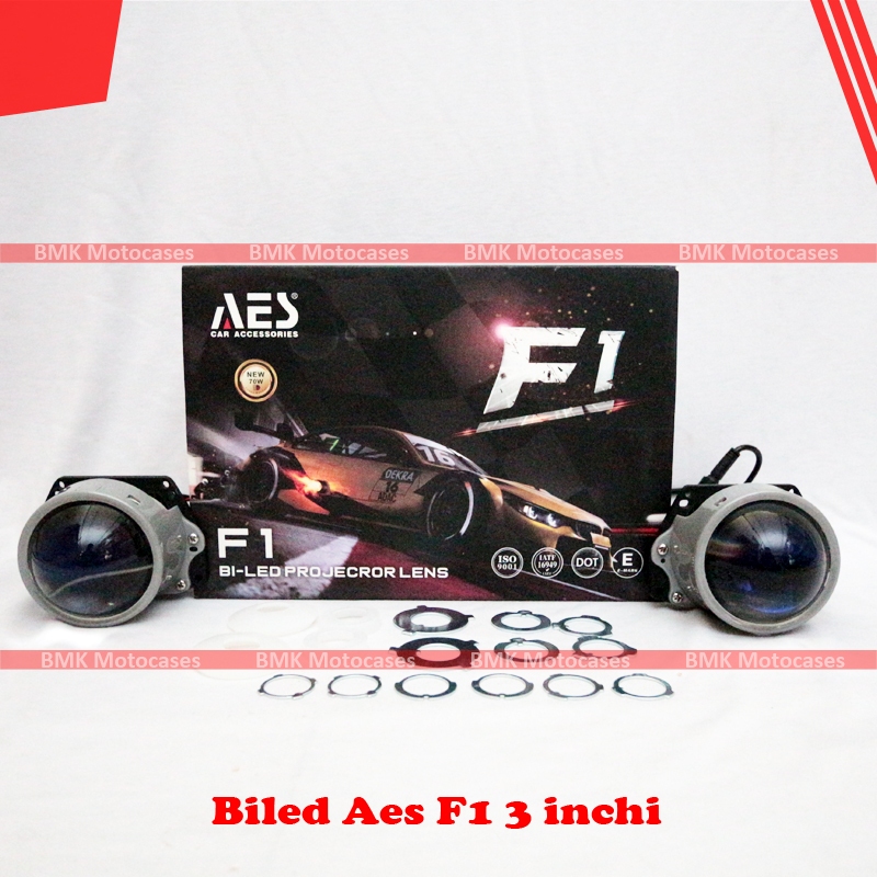 Jual Projector BILED AES F1 AES 3 Inchi Bluefirm Dual Chip Led 70 W