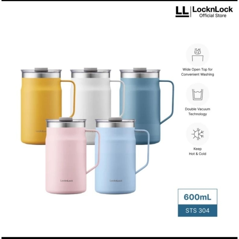 Jual Locknlock Tumbler Metro Mug Ml Gelas Kopi Tahan Panas Dingin