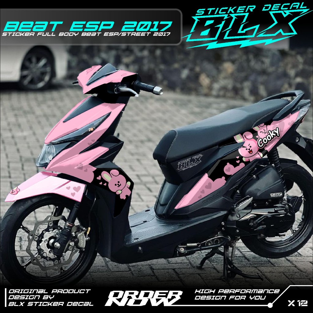 Jual Decal Sticker Honda Beat Fi Esp Street Full Body Stiker