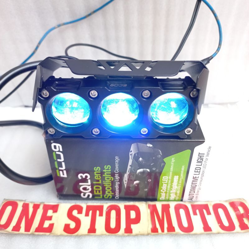 Jual LAMPU SOROT LAMPU TEMBAK Q9 Q9 PRO DEVIL EYE SQL 3 MATA