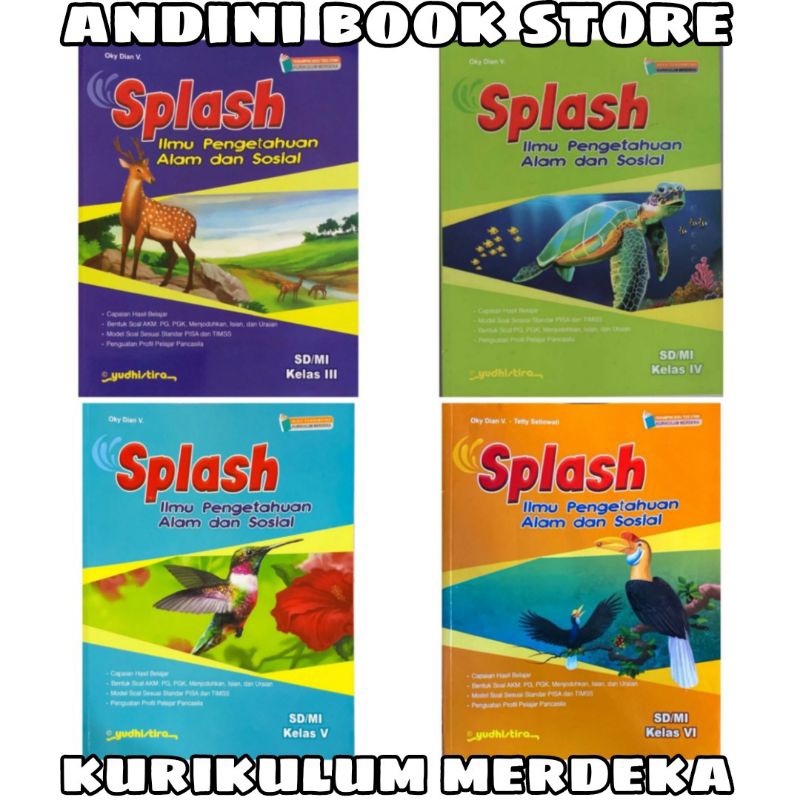 Jual Buku Splash Ipas Kelas Sd Mi Yudhistira Kurikulum Merdeka