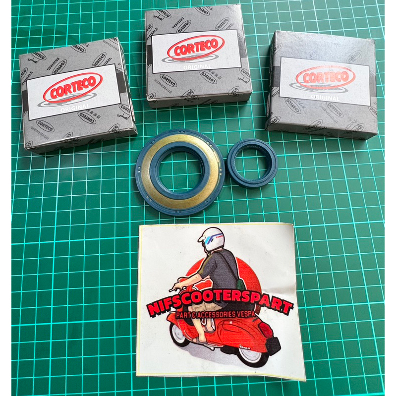 Jual Seal Sil Kruk As Vespa PX Strada Excel Ps Strada Exclusive Corteco