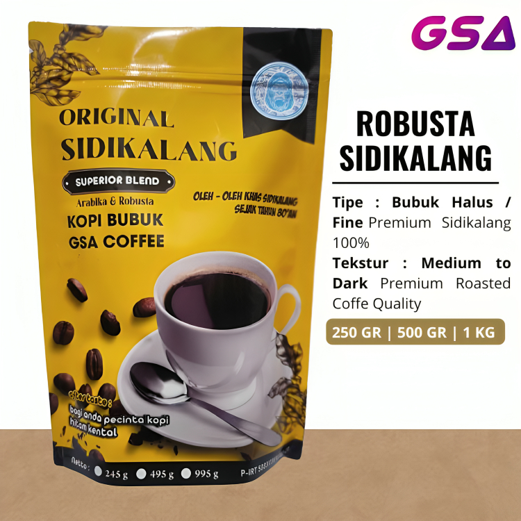 Jual Kopi Robusta Sidikalang Medan Kg Kopi Bubuk Hitam Sedikit