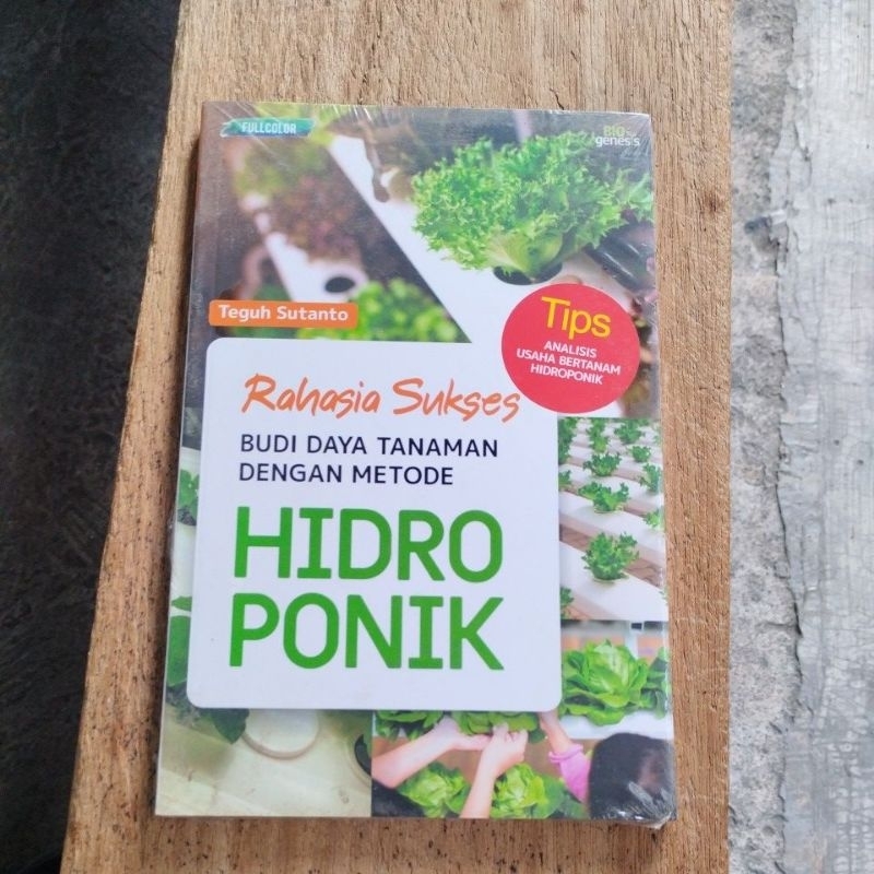 Jual Buku Rahasia Sukses Budidaya Tanaman Dengan Metode Hidro Ponik