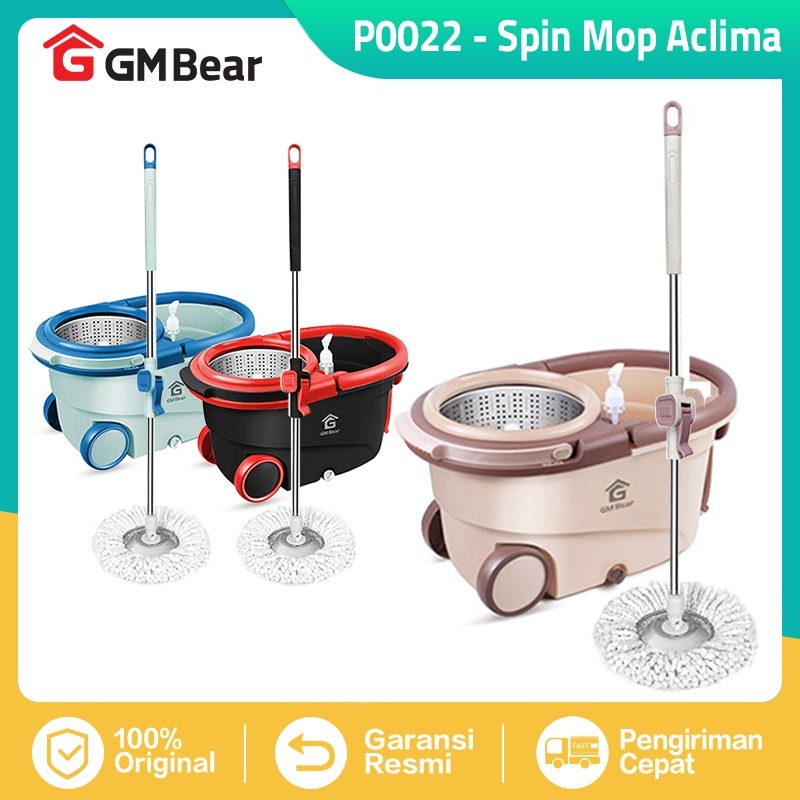 Jual GM Bear Alat Pel Lantai Praktis P0022 Ultra Mop Aclima Spin Mop