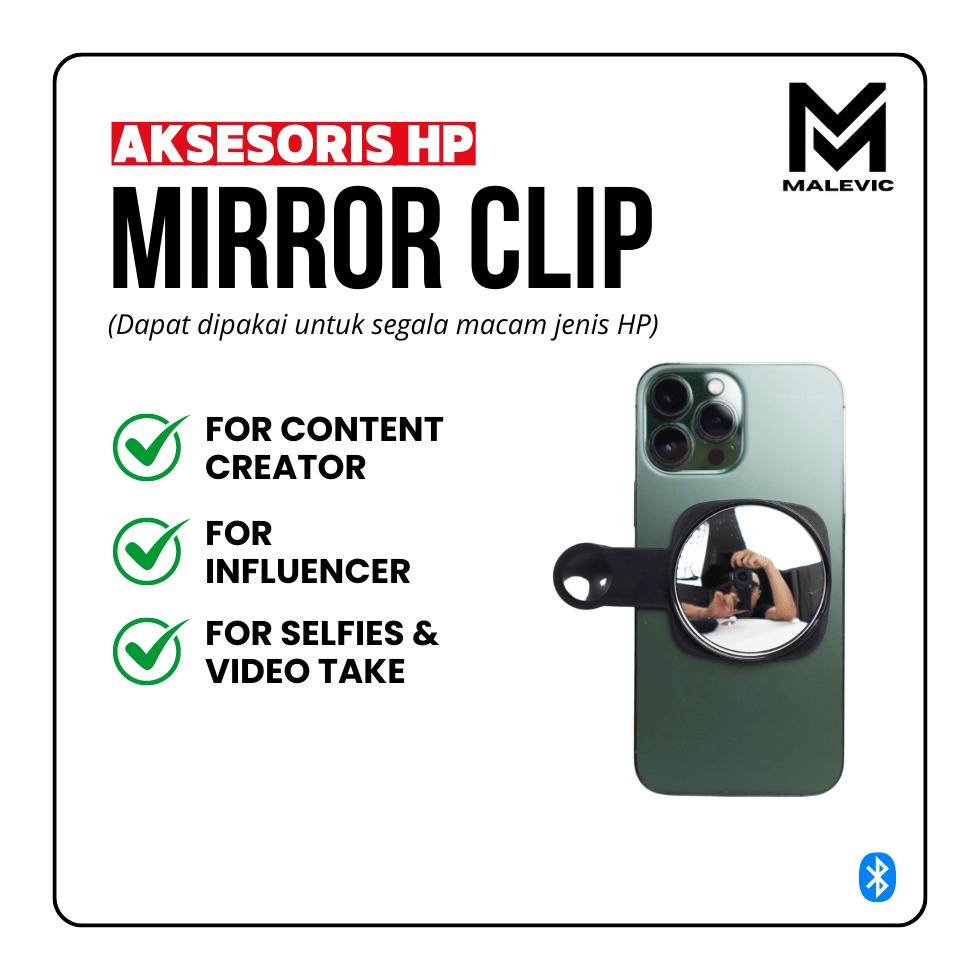 Jual Kode L A Cod Mirror Clip Hp Klip Cermin Hp Klip Kaca Praktis