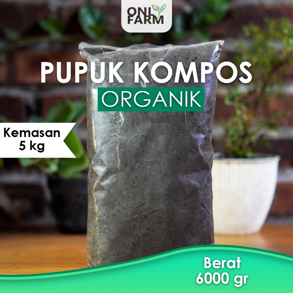 Jual Kemasan 5Kg Pupuk Kompos Organik Siap Pakai Shopee Indonesia