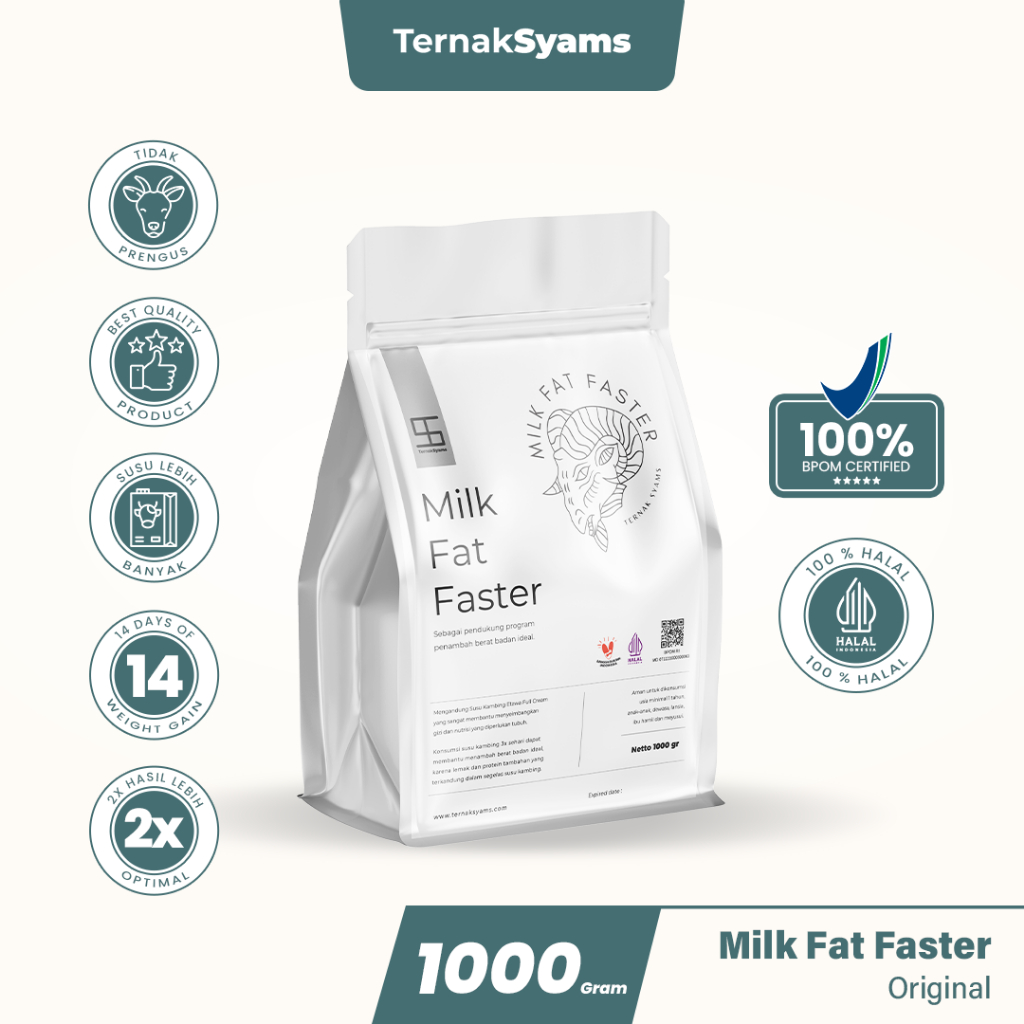 Jual Ternak Syams Surabaya Fat Faster Premium Susu Kambing Etawa