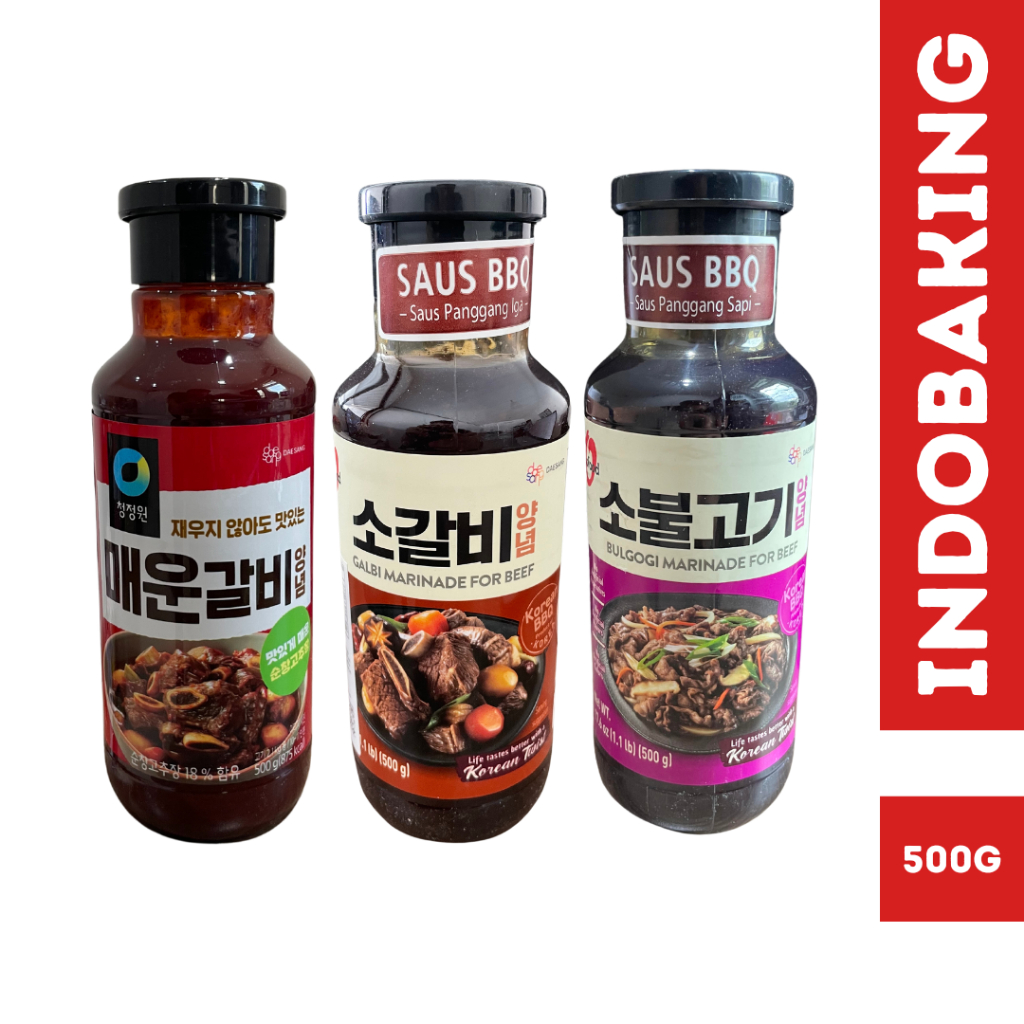 Jual Daesang Chung Jung One Korean Beef Galbi Bulgogi Spicy Marinade