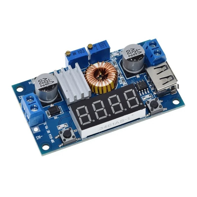 Jual XL4015 USB DC DC Step Down Buck Converter CC CV Adjustable 4 38V