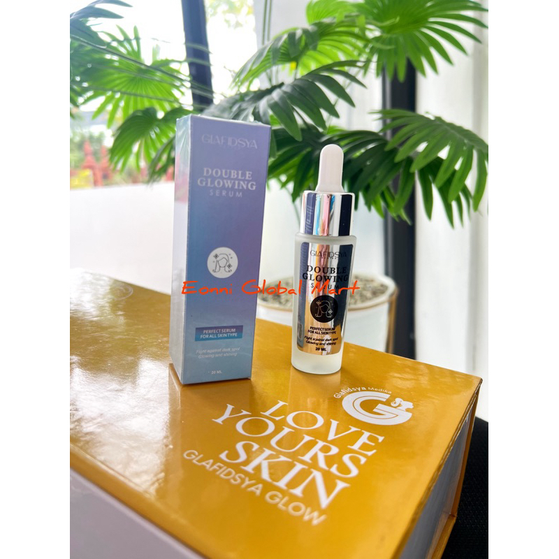 Jual Double Glowing Serum By Glafidsya 20 Ml Shopee Indonesia