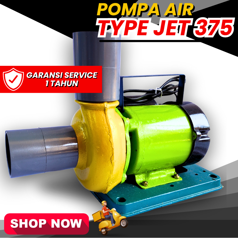 Jual Pompa Air Modifikasi Hemat Listrik Type JET 375 Garansi Service 1