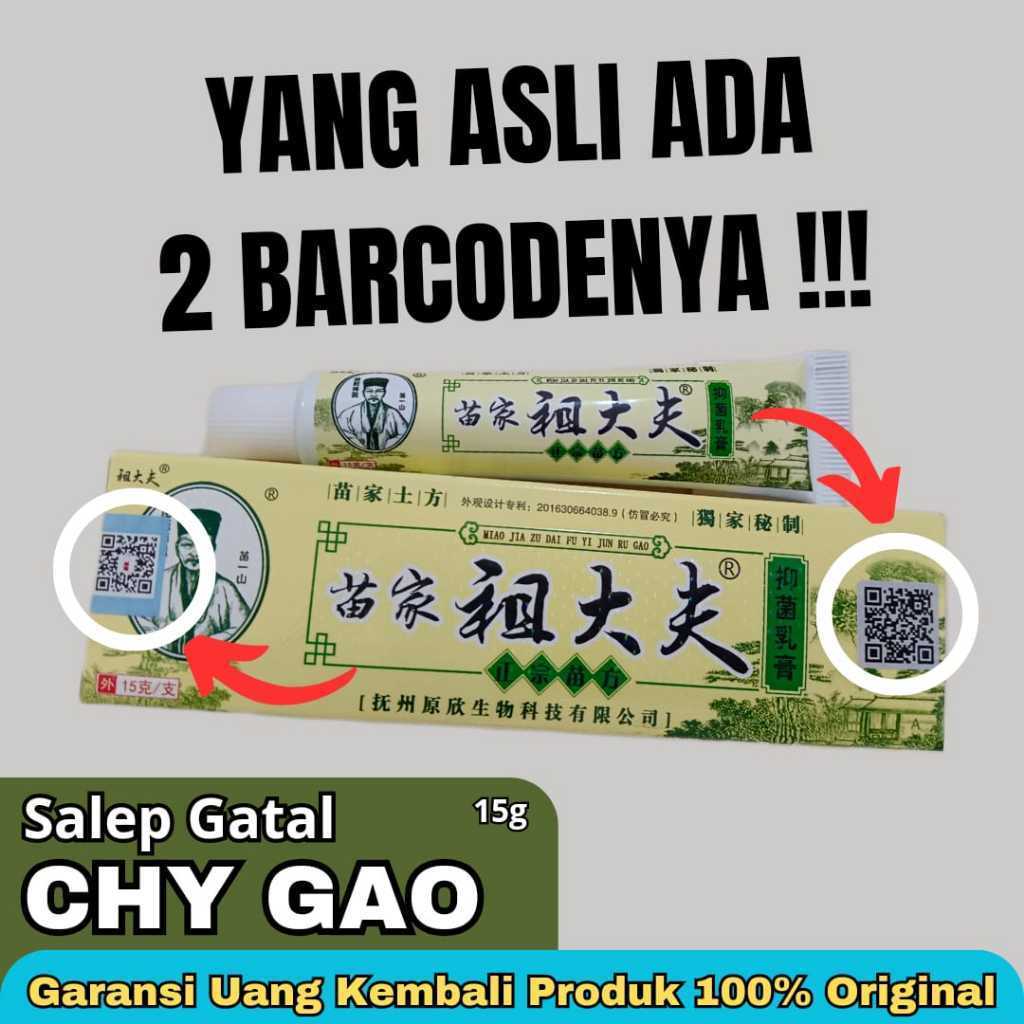 Jual Cream Hijau Zudaifu Chy Gao Asli Barcode Obat Kulit