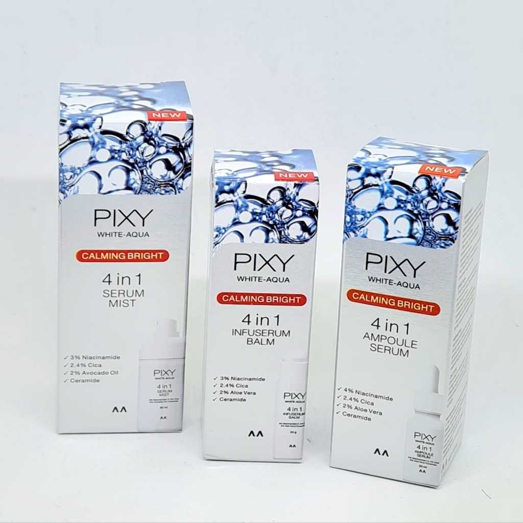 Jual Pixy White Aqua Calming Bright In Series Shopee Indonesia