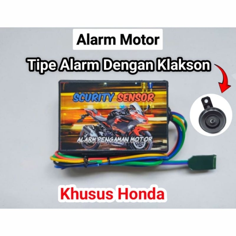 Jual Scurity Sensor Alarm Motor Anti Maling Sensor Sentuh Usap Body