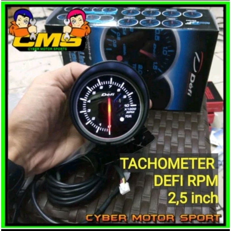 Jual Dashboard Indikator Defi Racing Universal Volt Meter Water