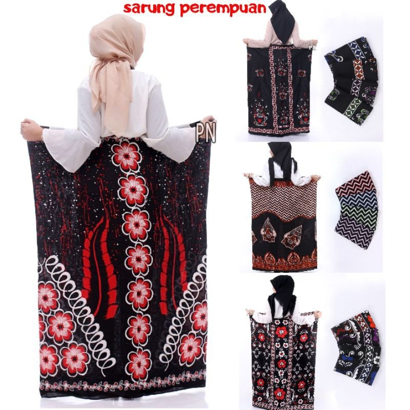 Jual Sarung Perempuan Sarung Gloyor Santriwati Motif Batik Terbaru