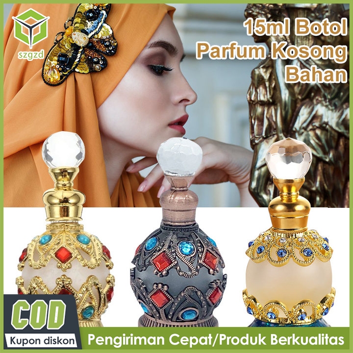 Jual Szgzd Ml Botol Minyak Esensial Arab Dubai Botol Parfume Kosong