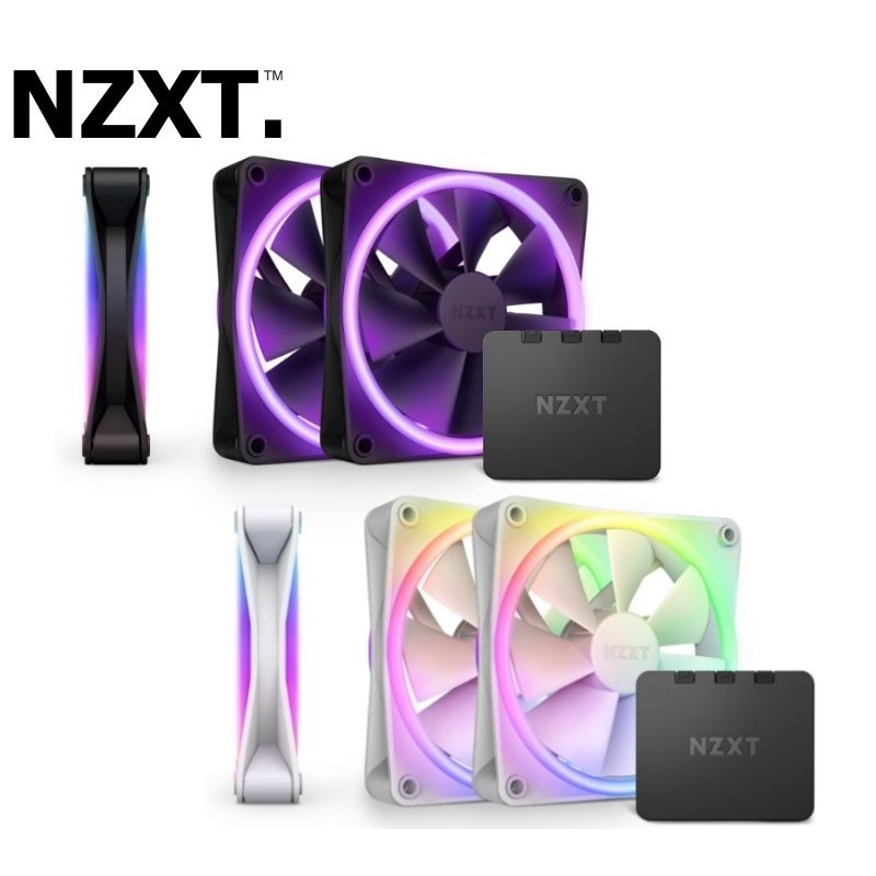 Jual NZXT F120 RGB Triple Pack PWM Fan With RGB Controller Shopee