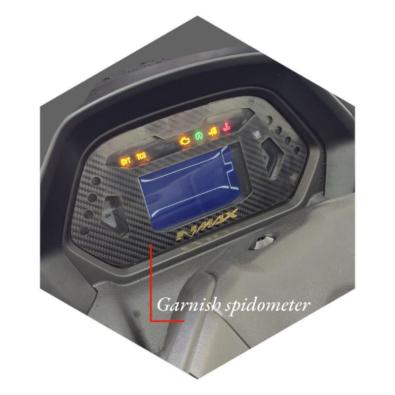 Jual Motopad Garnish Spido Antigores Nmax Turbo Cover Spidometer