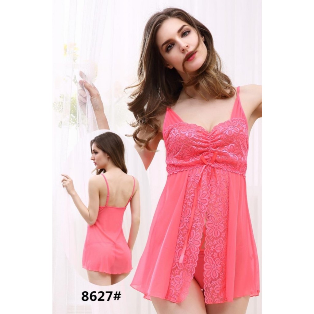 Jual Tally Sexy Lingerie Baju Tidur Premium Lace Brokat Halus Bj